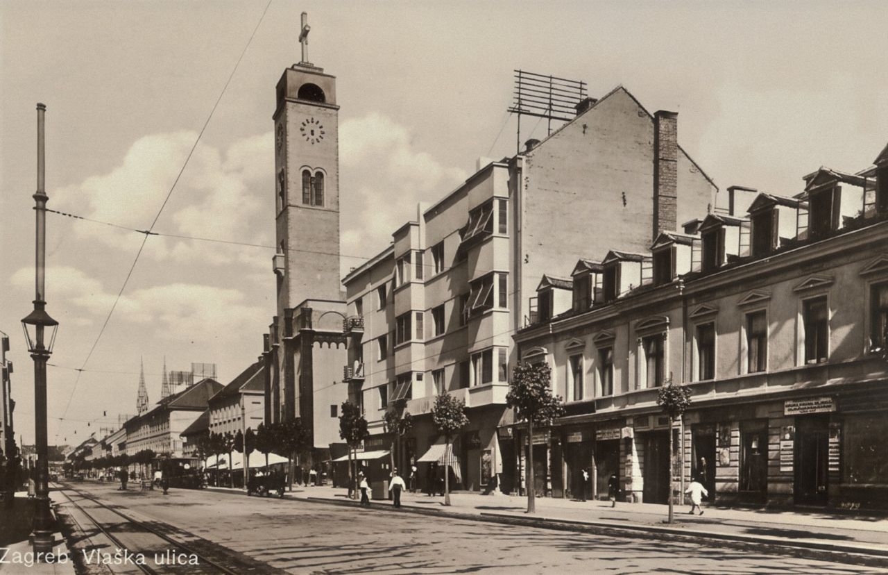 Vlaška ulica, oko 1935. godine